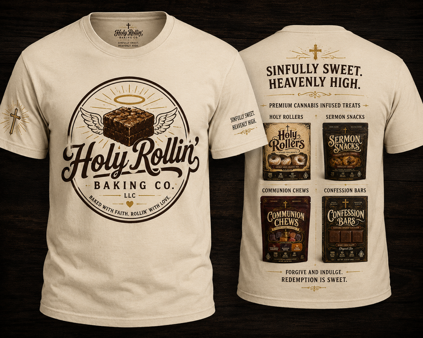 Holy Rollin' t-shirt